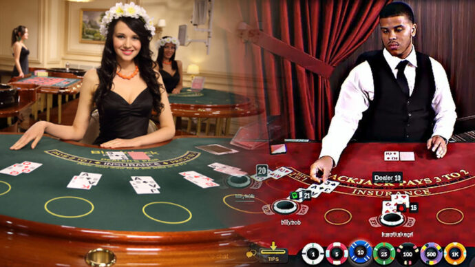 Live dealer games at Nine Casino